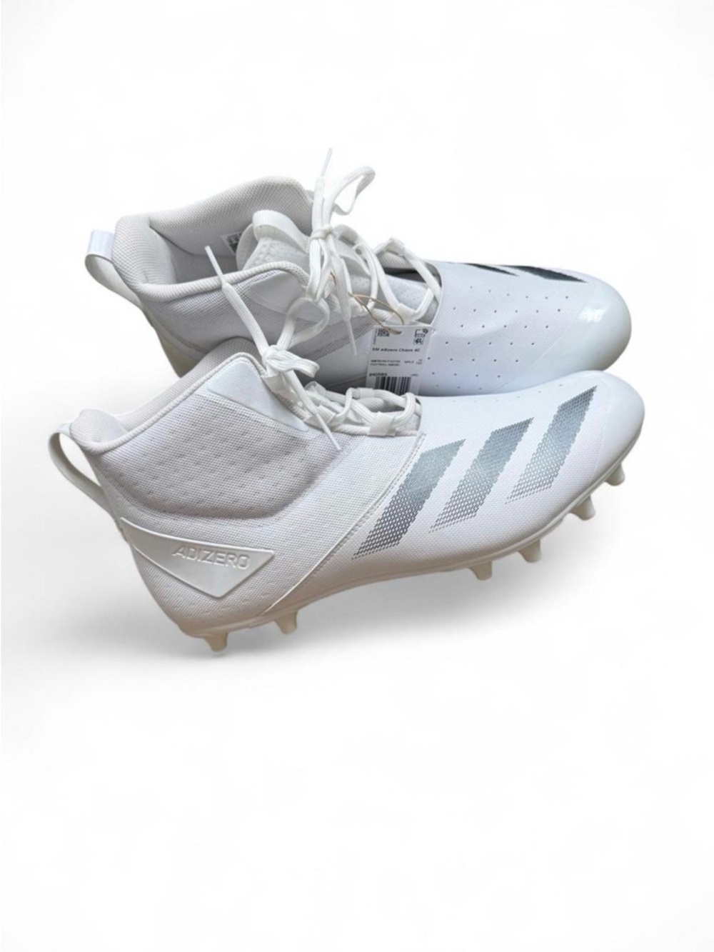 Adidas SM Adizero Chaos 4E Size 16 American Football Lineman Cleats White